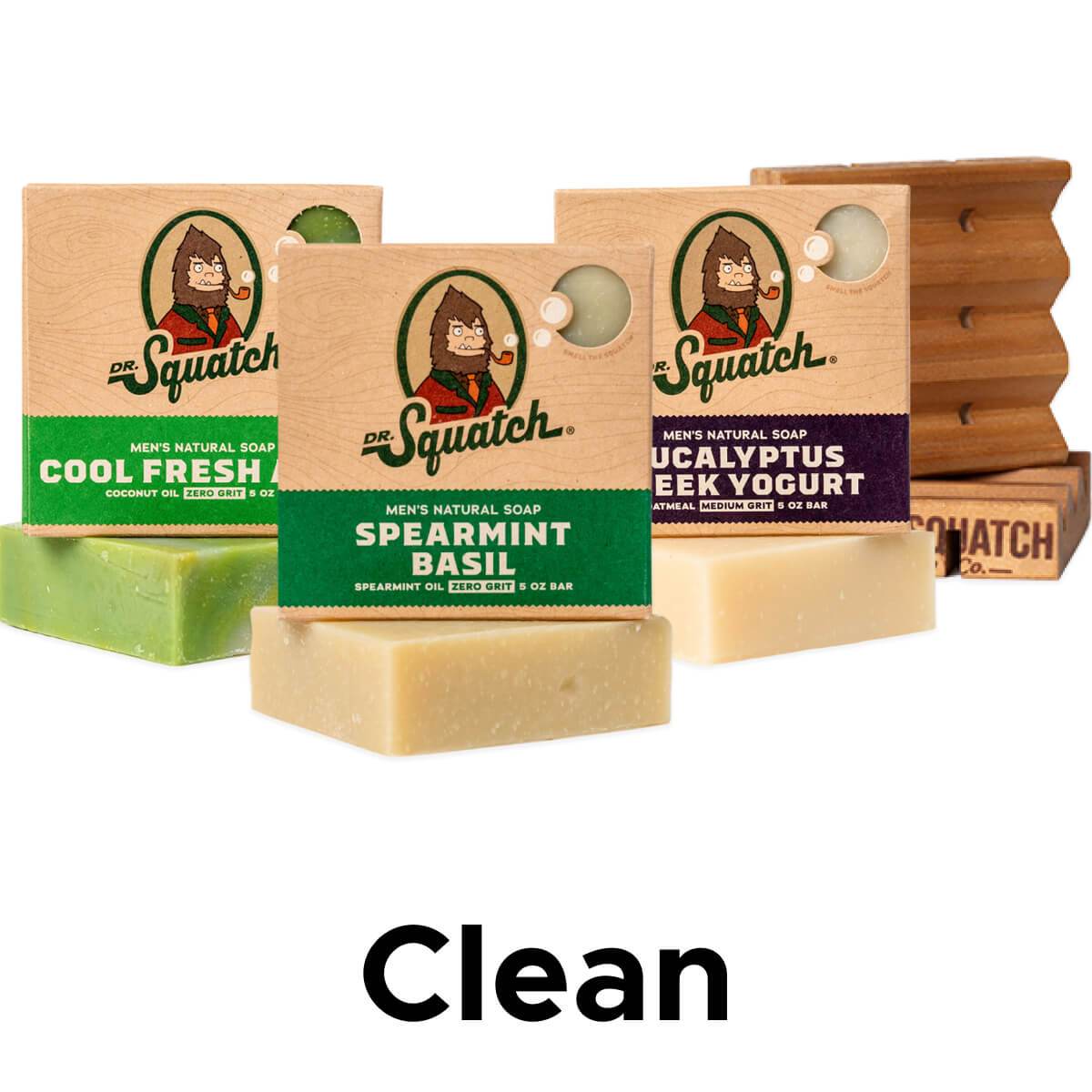 Dr. Squatch Bar Soap, Spearmint Basil